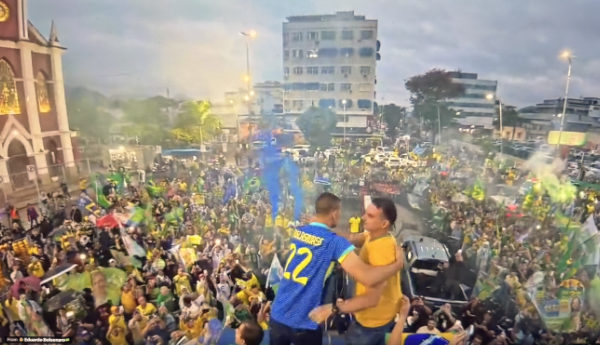 Conservative Flavio Balsonaro Leads Marxist Lula & Heads for a Runoff